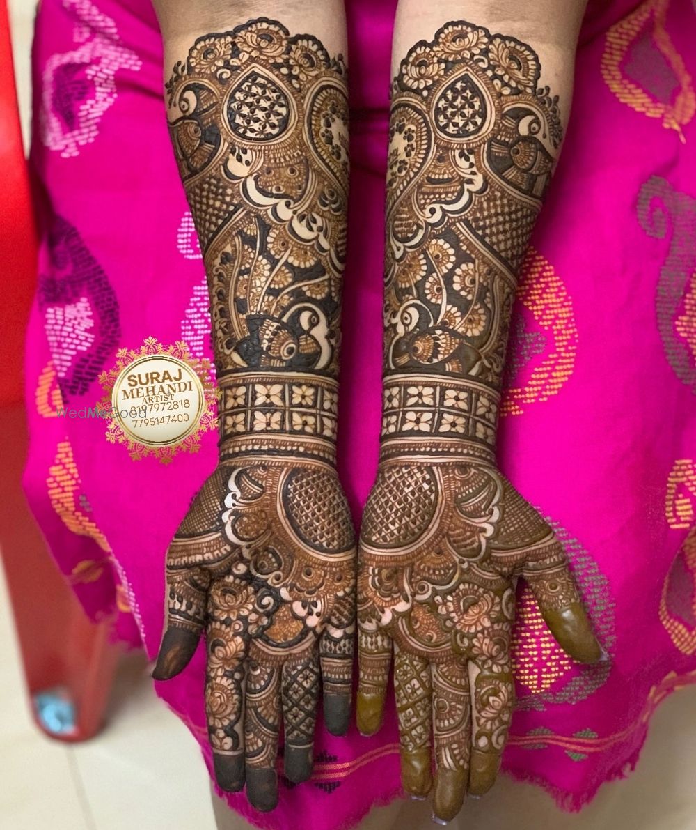Photo From bridal special mehndi design - By Suraj Mehandi Artist