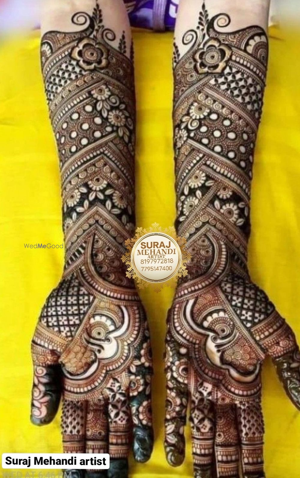 Photo From bridal special mehndi design - By Suraj Mehandi Artist