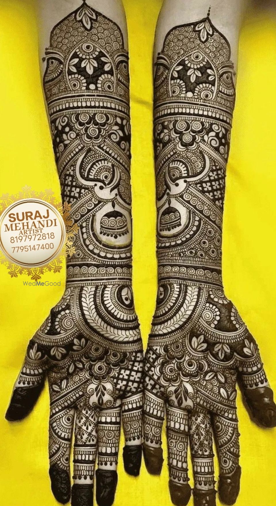 Photo From bridal special mehndi design - By Suraj Mehandi Artist