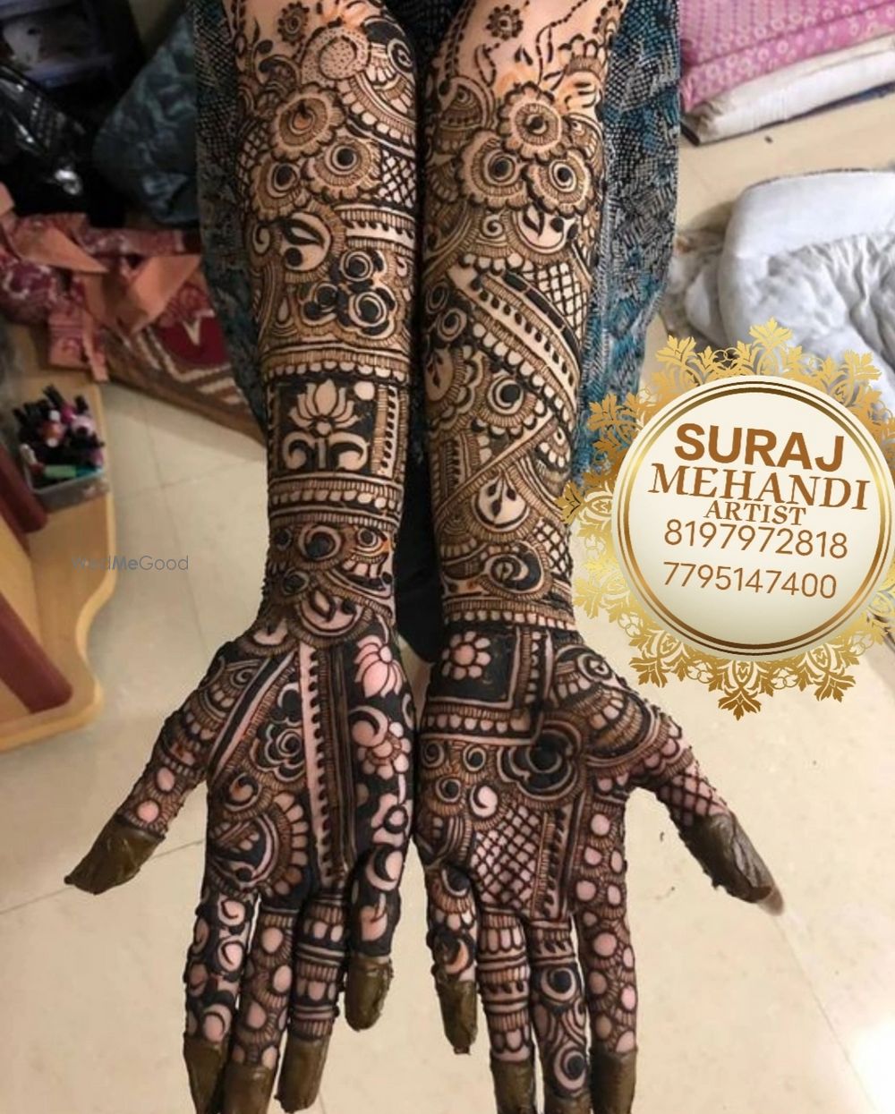 Photo From bridal special mehndi design - By Suraj Mehandi Artist