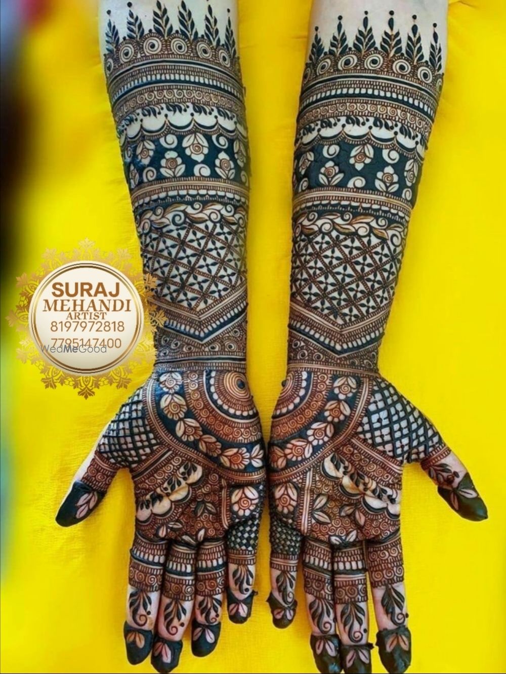 Photo From bridal special mehndi design - By Suraj Mehandi Artist