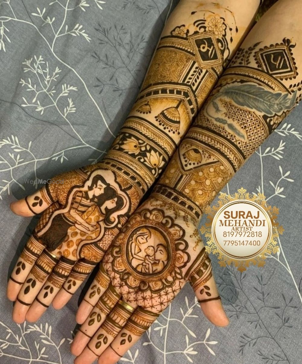 Photo From bridal special mehndi design - By Suraj Mehandi Artist