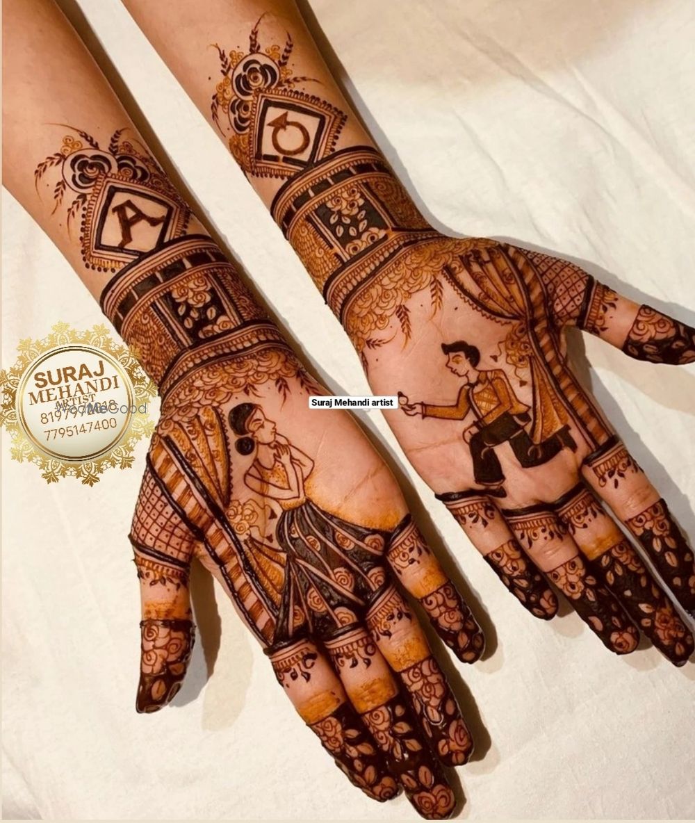 Photo From bridal special mehndi design - By Suraj Mehandi Artist