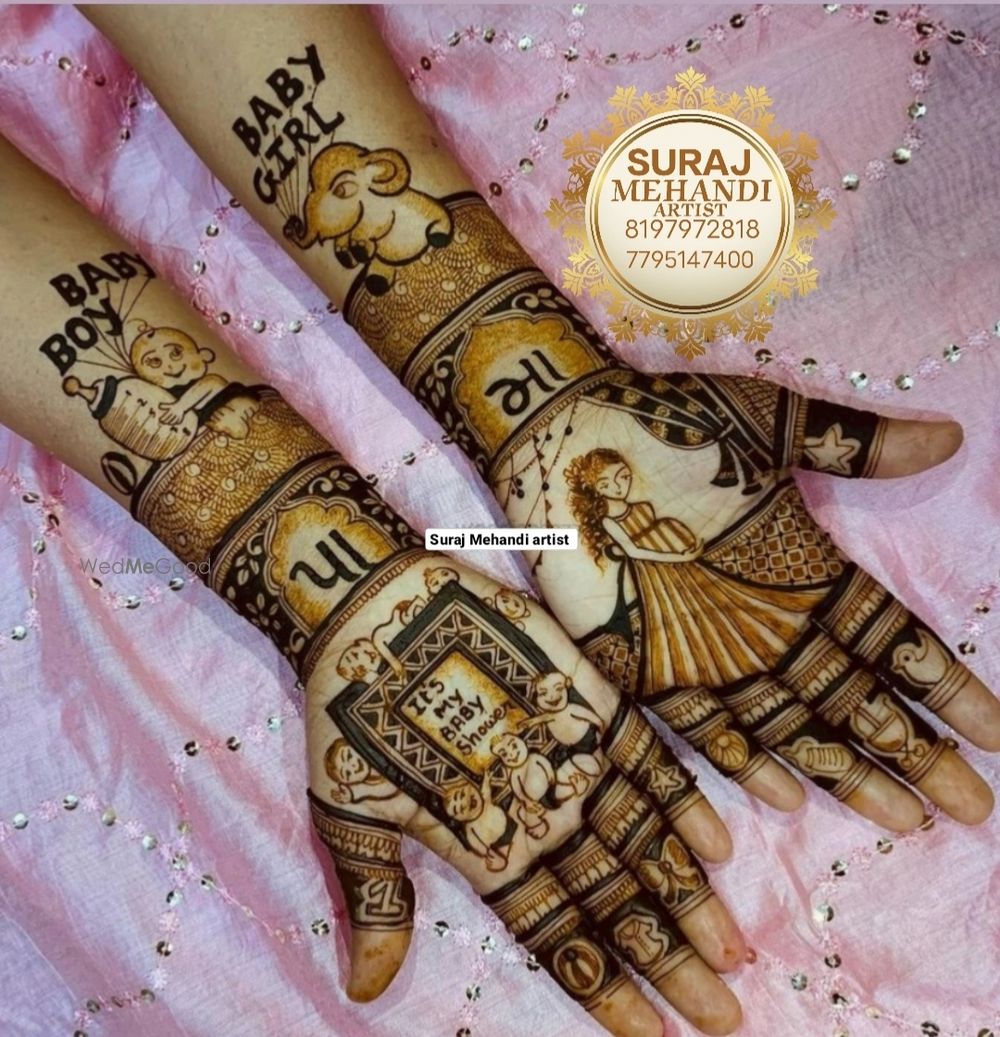 Photo From bridal special mehndi design - By Suraj Mehandi Artist