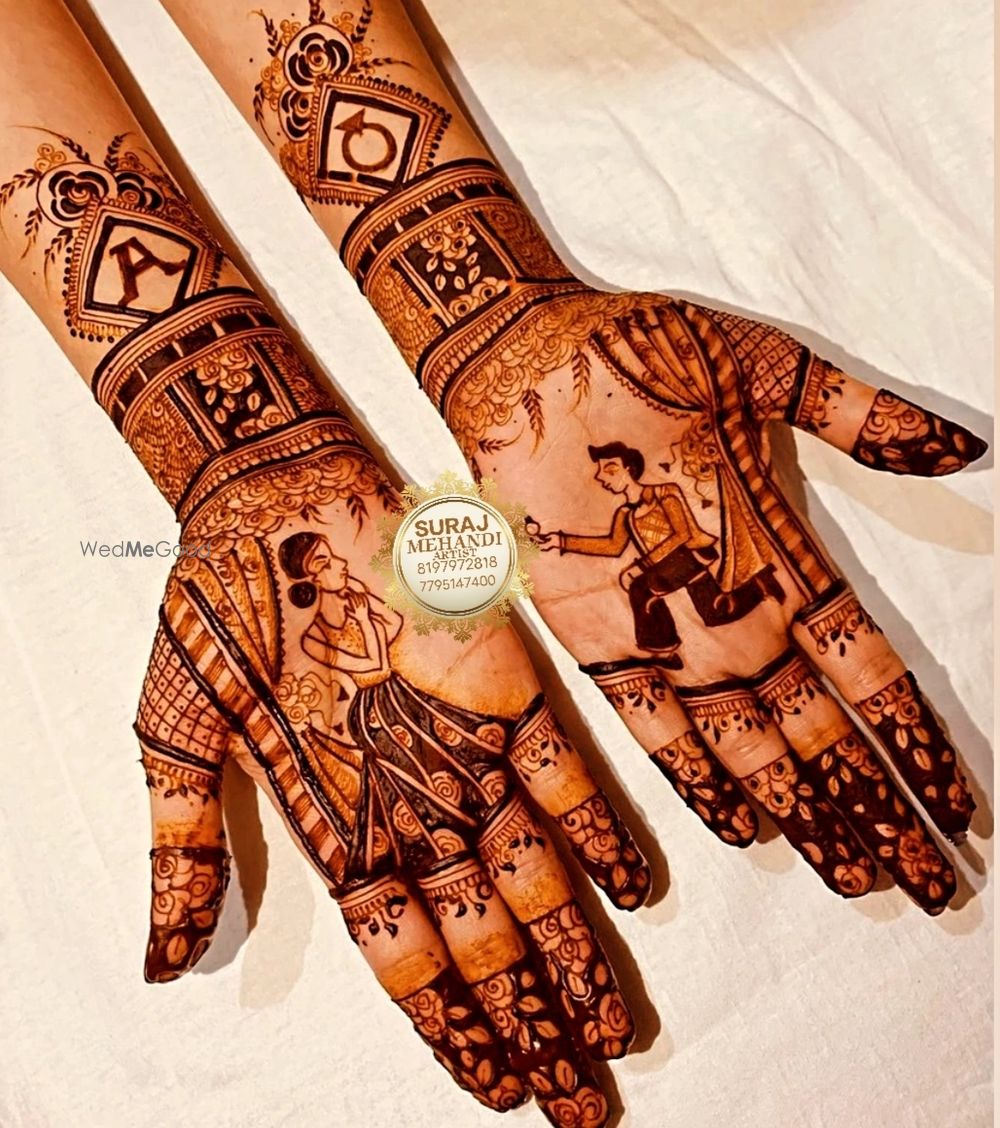 Photo From bridal special mehndi design - By Suraj Mehandi Artist