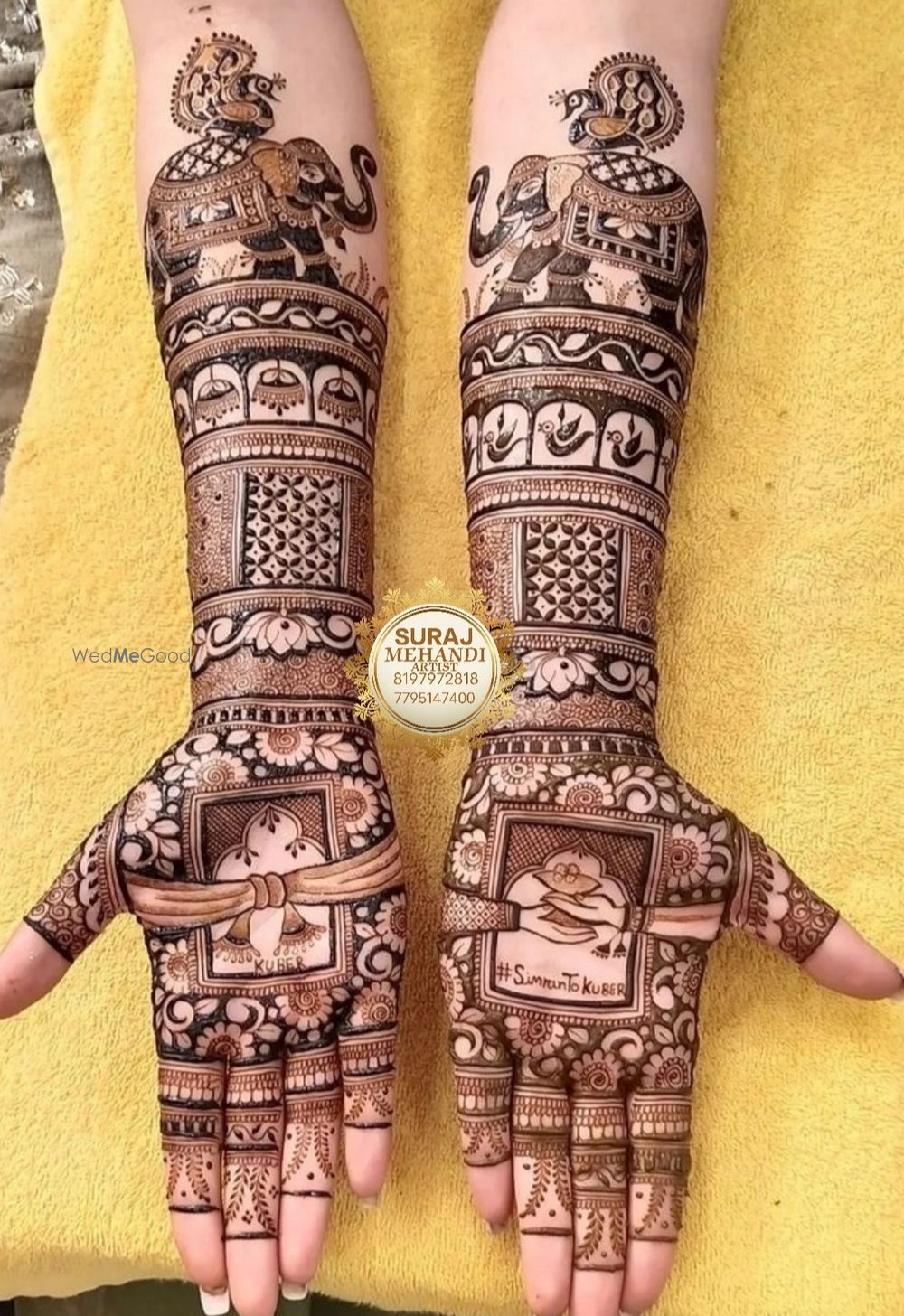 Photo From bridal special mehndi design - By Suraj Mehandi Artist
