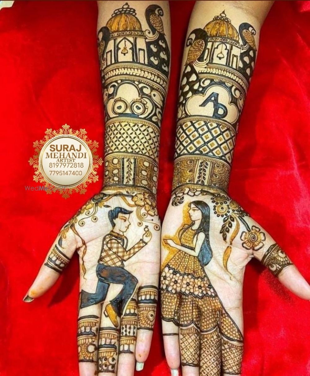 Photo From bridal special mehndi design - By Suraj Mehandi Artist