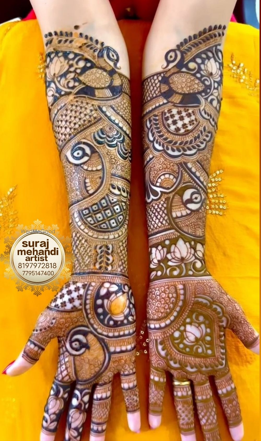 Photo From bridal special mehndi design - By Suraj Mehandi Artist