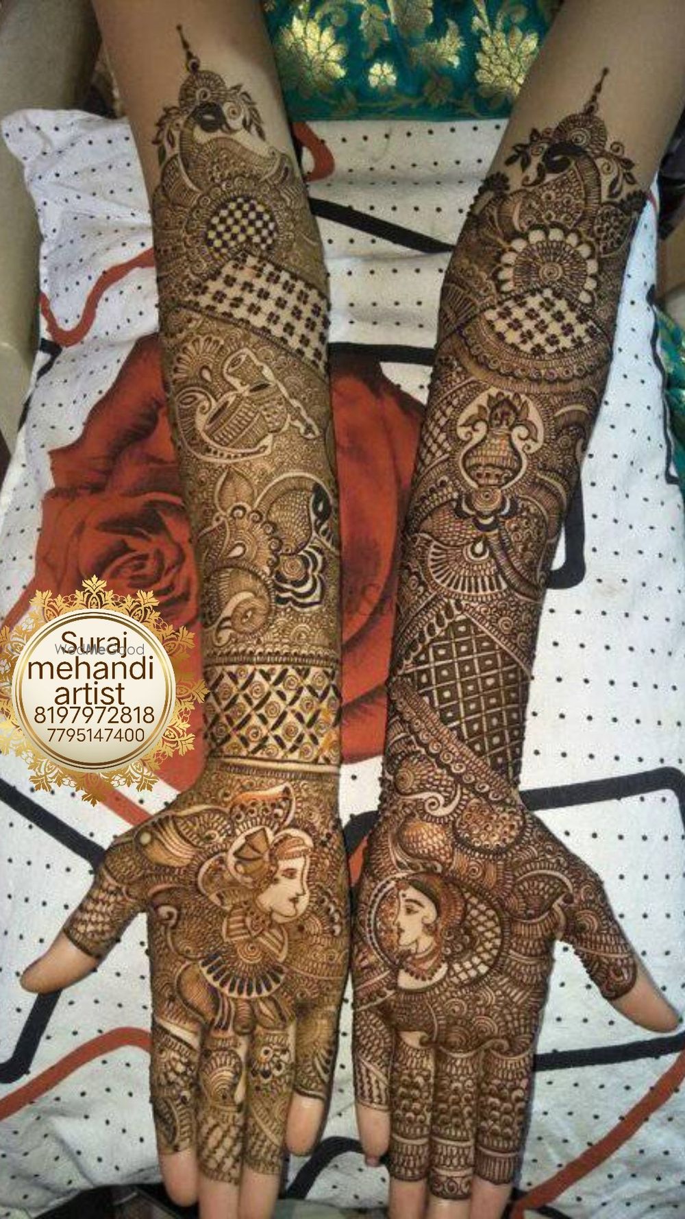 Photo From bridal special mehndi design - By Suraj Mehandi Artist