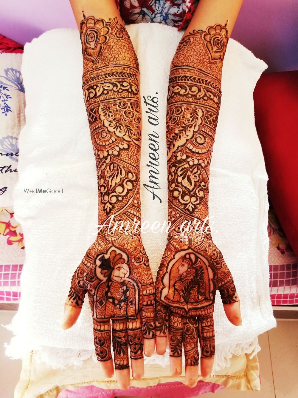 Photo From Stylish Bridal Design - By Amreen Mehendi Art