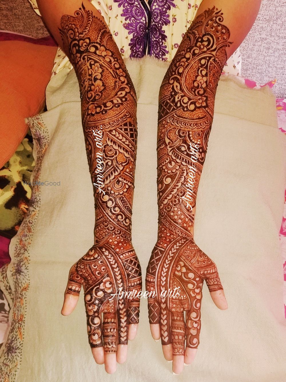 Photo From Stylish Bridal Design - By Amreen Mehendi Art