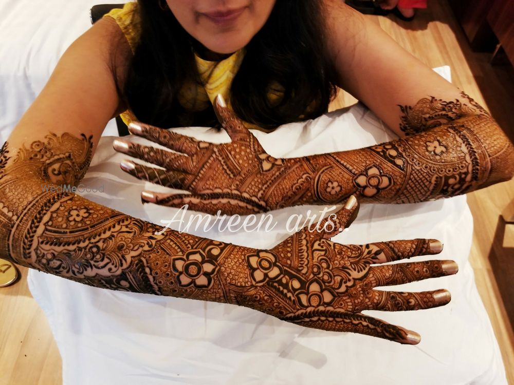 Photo From Stylish Bridal Design - By Amreen Mehendi Art