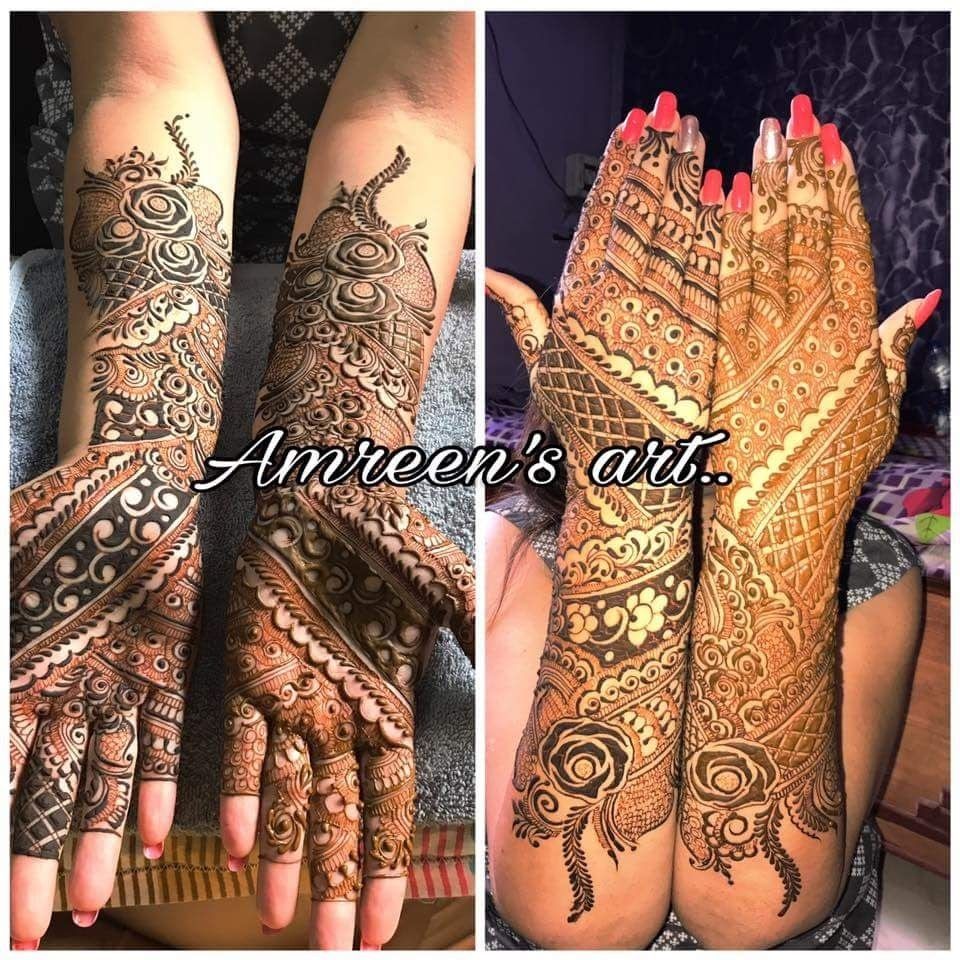 Photo From Floral Work Design - By Amreen Mehendi Art