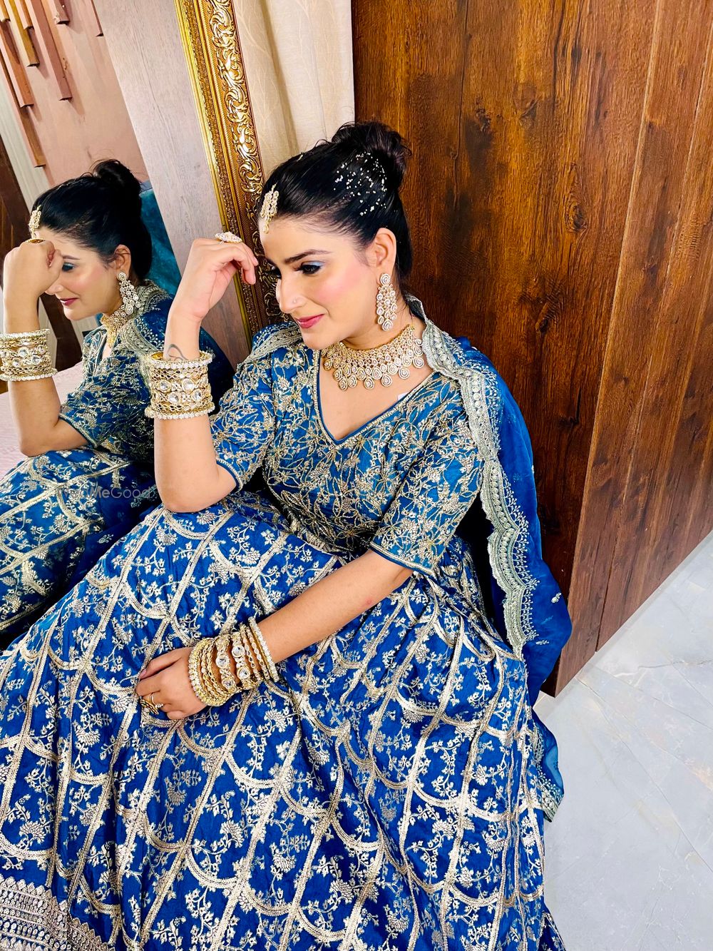 Photo From bhavi reception look - By Mesmerizing Touch