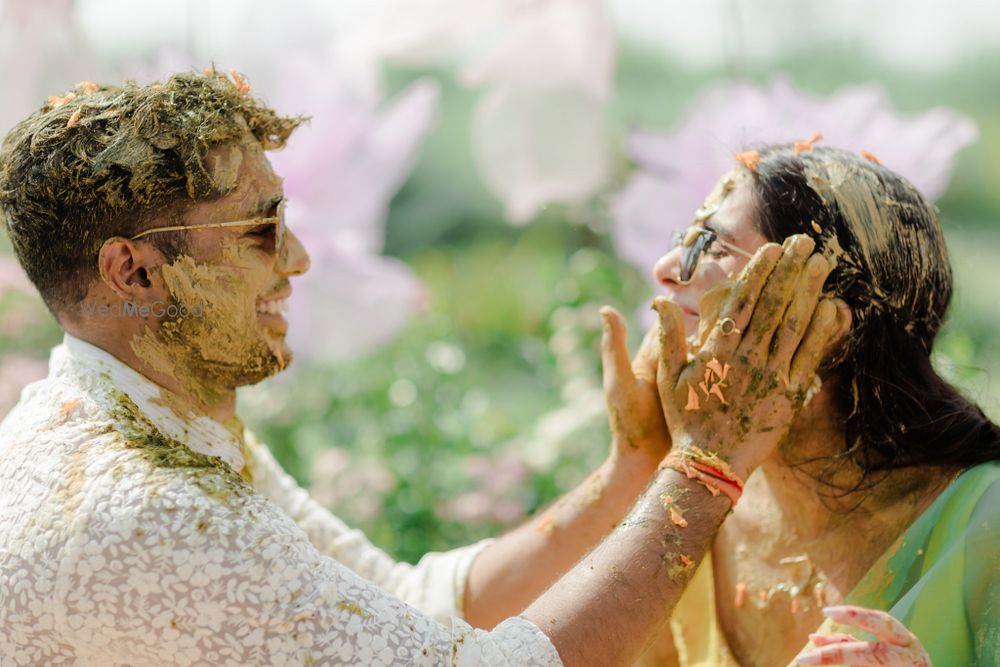 Photo From Disha & Yash - Haldi & Mehendi - By Curated Events by Ghungroo