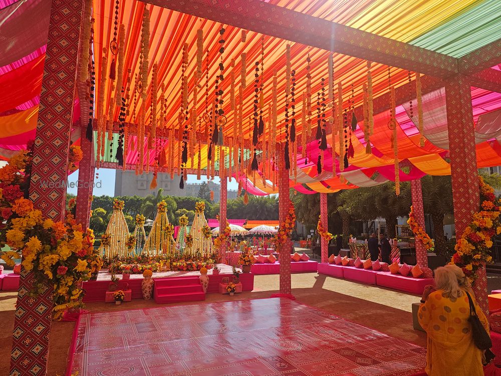 Photo From haldi setup - By Intact Events