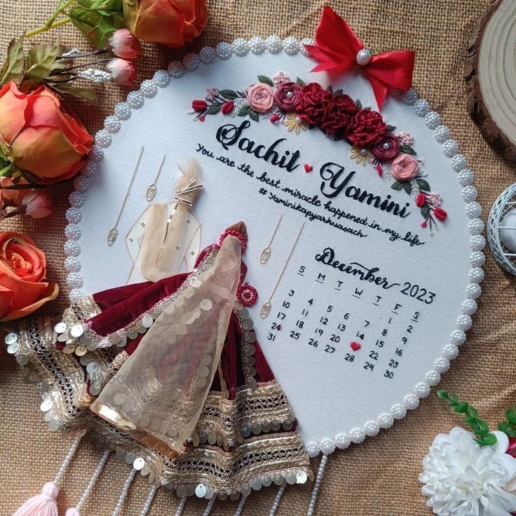 Photo From Embroidery hoop for couples - By Raj Artistry
