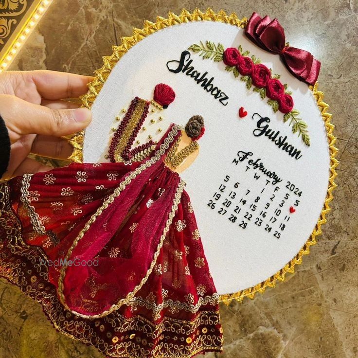 Photo From Embroidery hoop for couples - By Raj Artistry