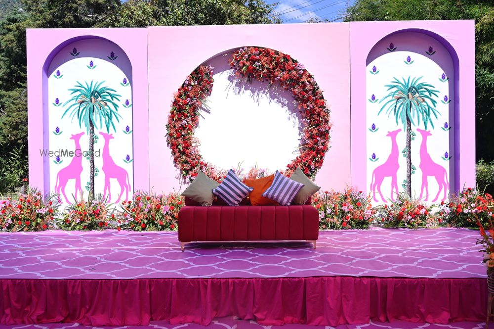 Photo From Mehandi Decor - By Mountain Saga