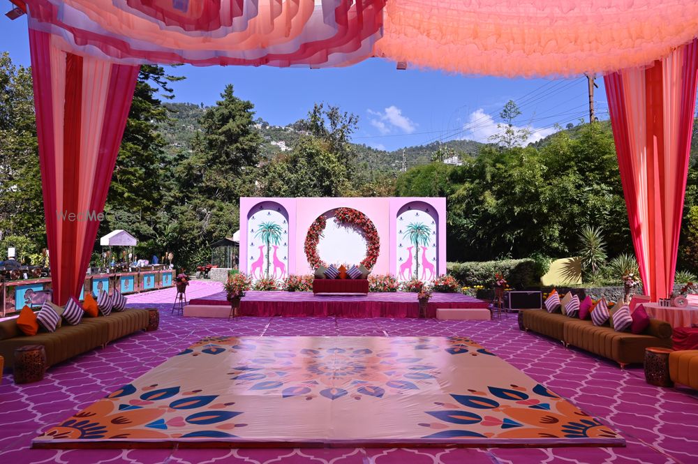 Photo From Mehandi Decor - By Mountain Saga