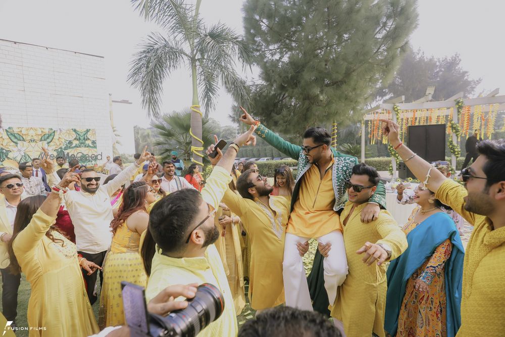 Photo From HALDI CEREMONY ( MANVI X HARDIK) - By Sumit Studio