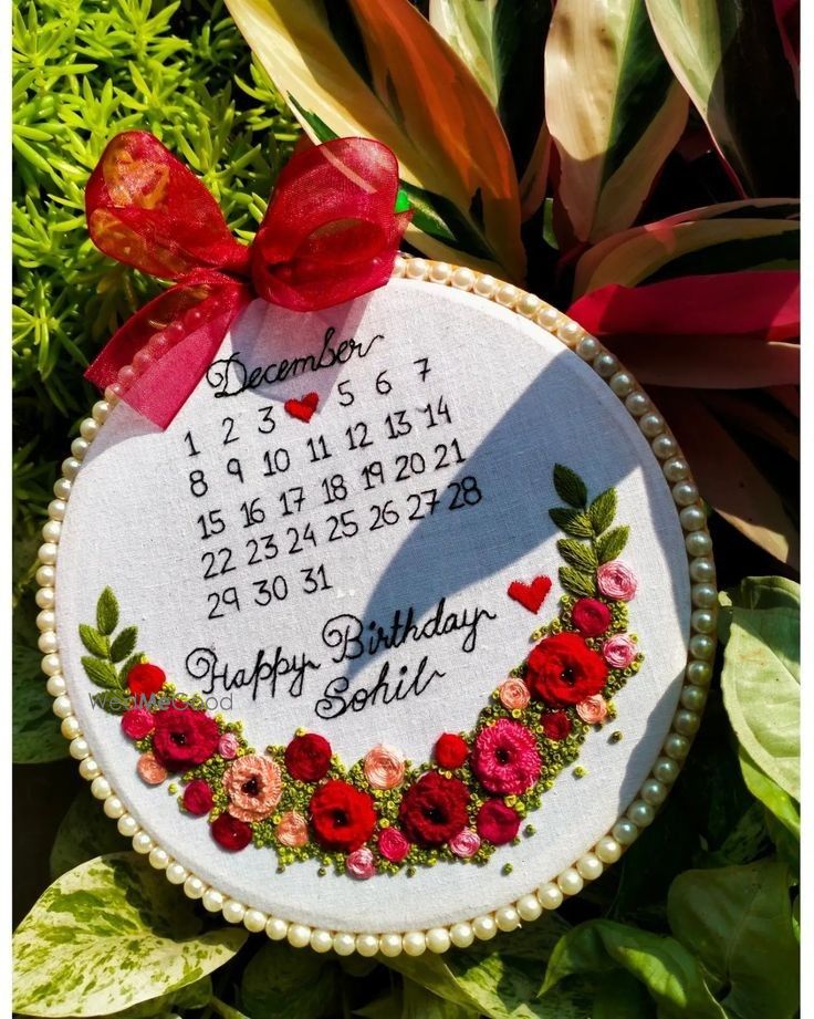 Photo From Embroidery hoops for Birthday - By Raj Artistry