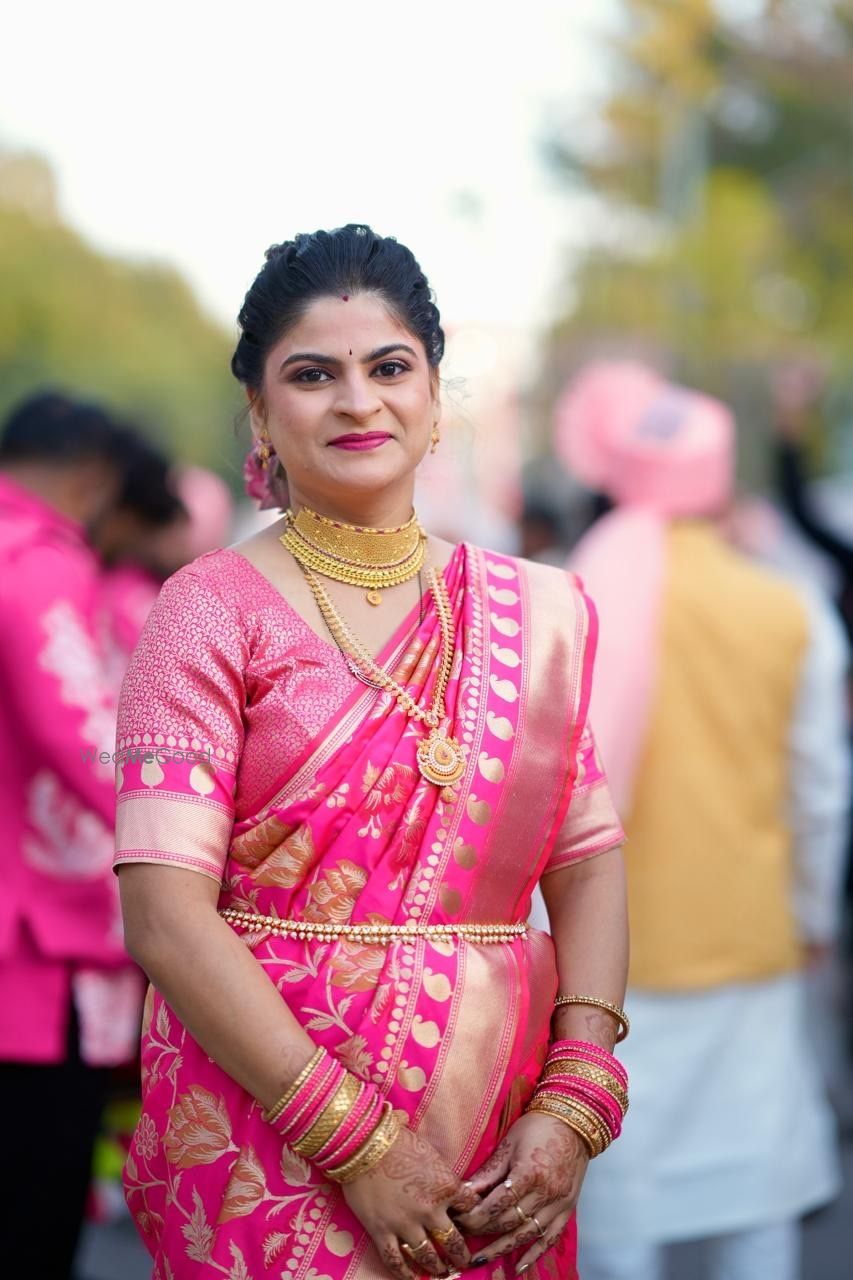 Photo From Aneesha all glammed for her  Devars wedding  - By Makeover by Sonal