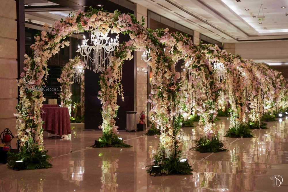 Photo From Pastels wedding decor curated indoor at Crowne Plaza, Rohini - By Wedfully Yours