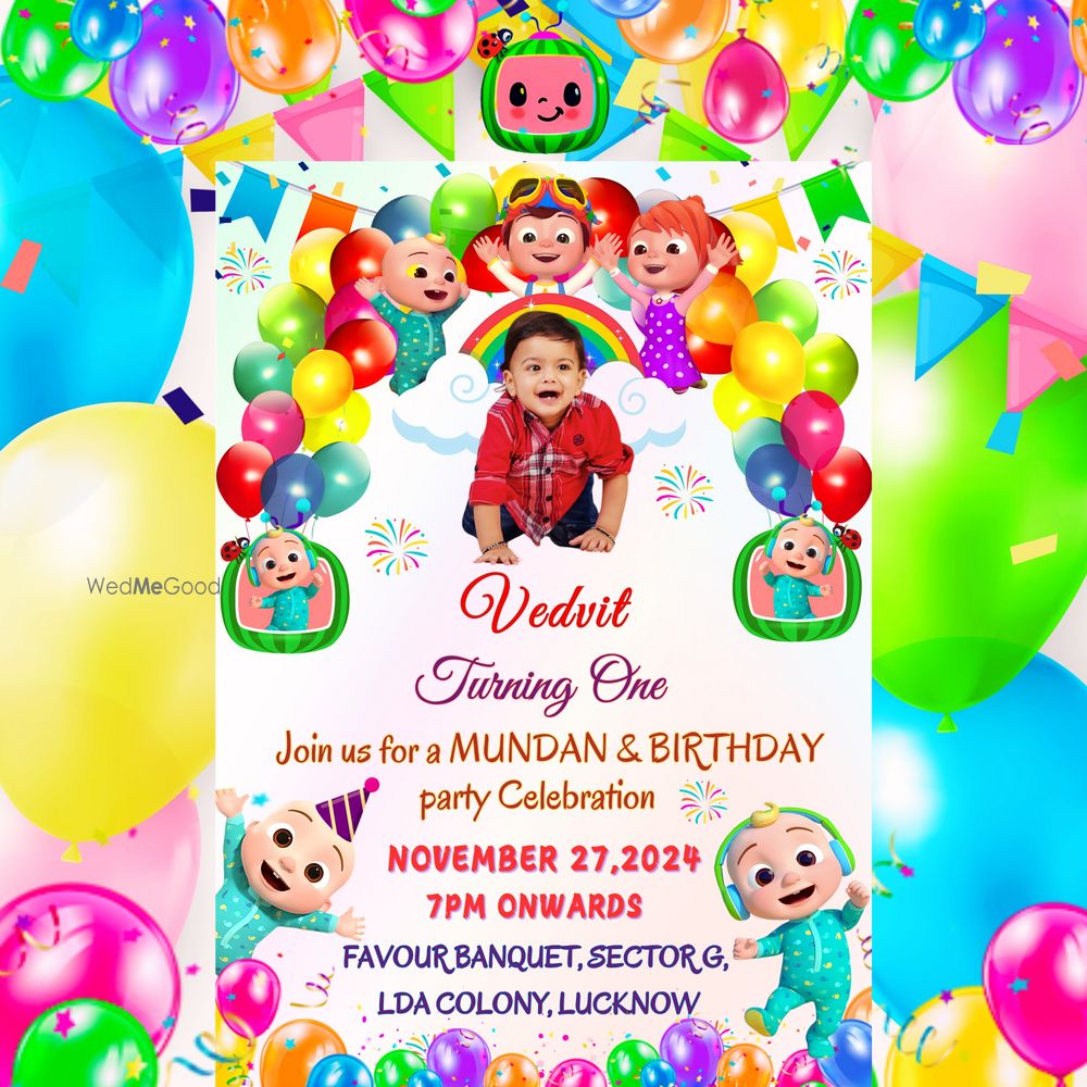 Photo From Birthday Invitation ECard - By Love of Invites
