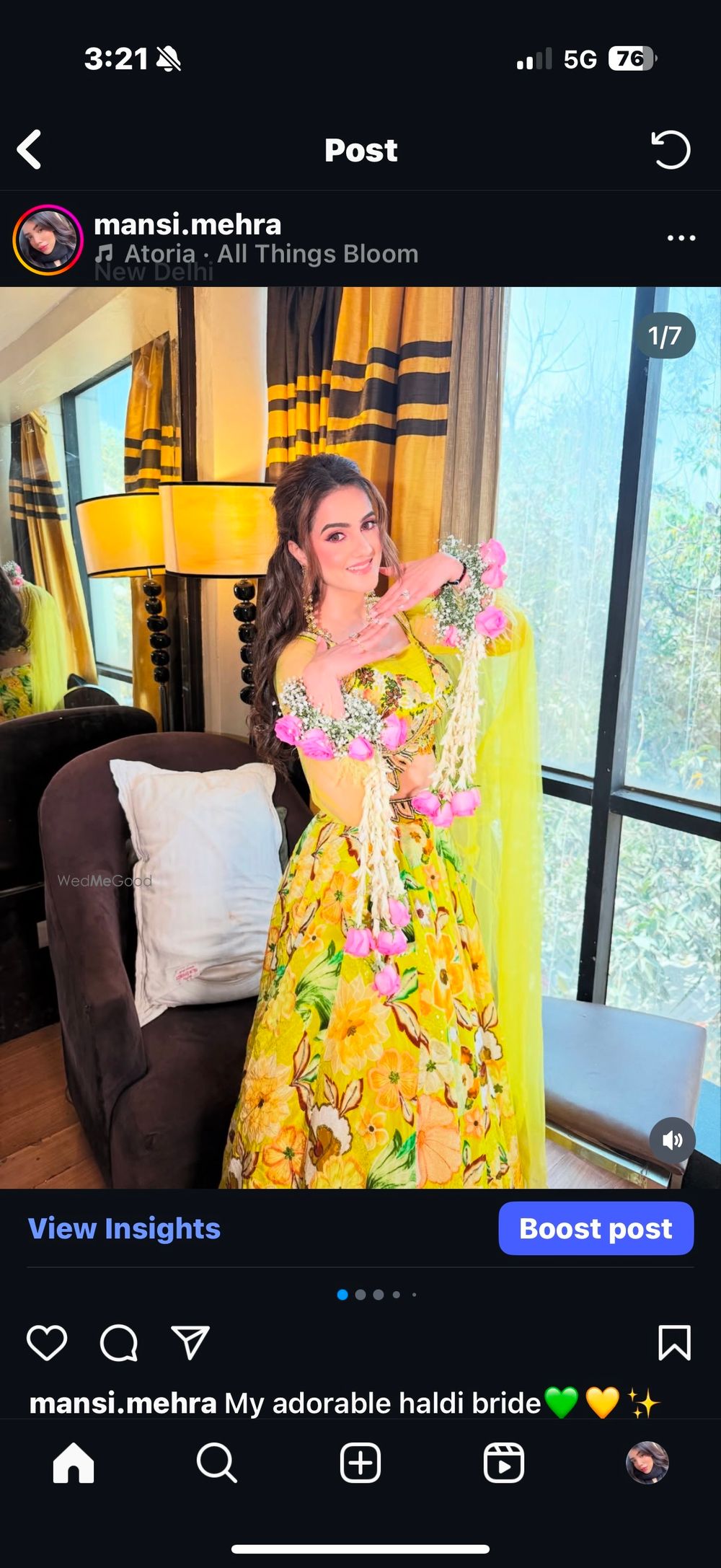 Photo From Simran's Haldi look - By Mansi Mehra Makeup Artist