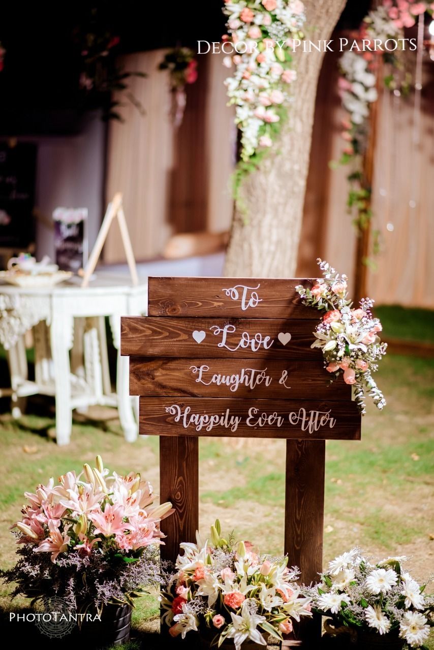 Photo From English Garden Themed Wedding - By Pink Parrots
