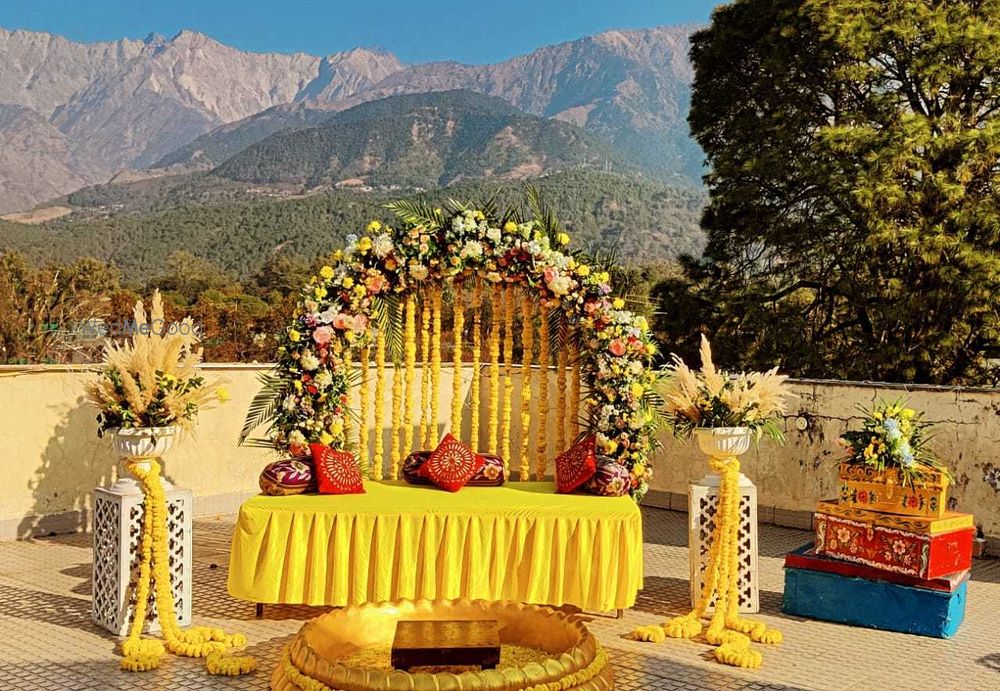 Photo From Haldi & Mehendi Decor - By RS Sarovar Portico, Palampur