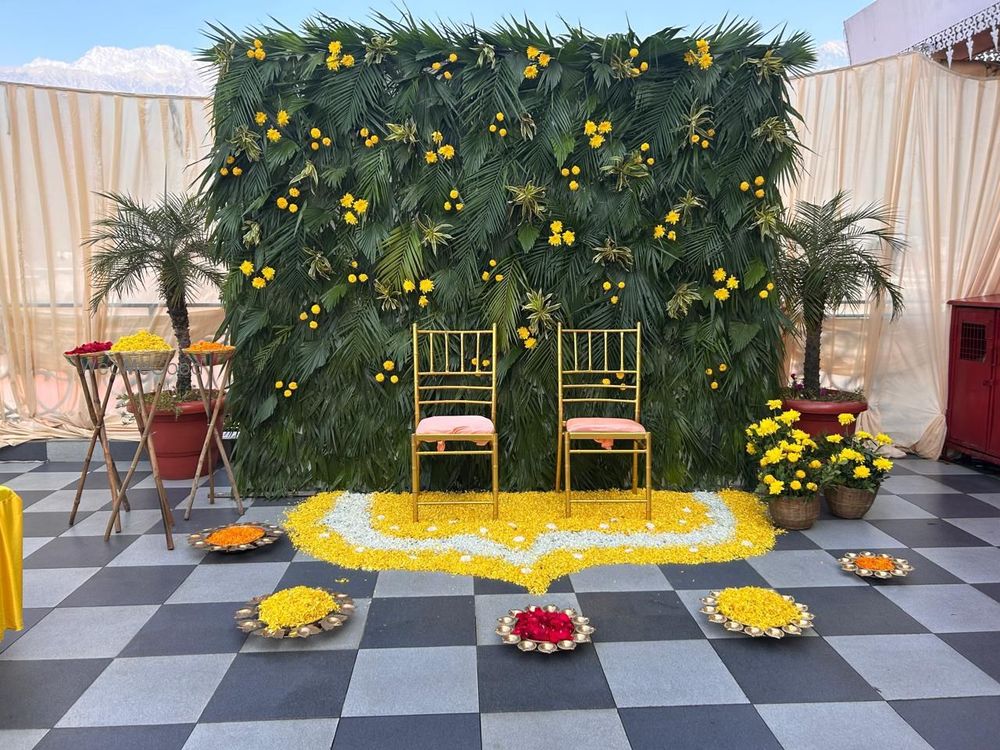 Photo From Haldi & Mehendi Decor - By RS Sarovar Portico, Palampur