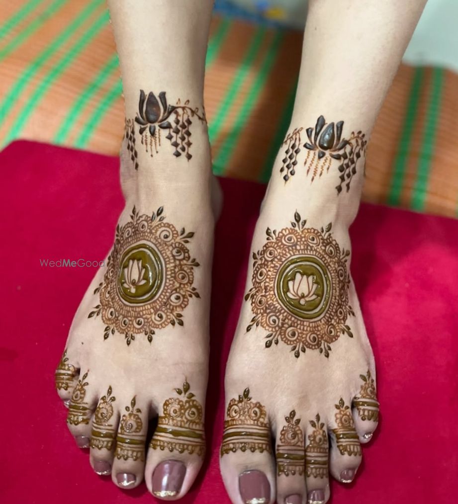 Photo From leg mehandi design - By Vikas Mehndi Wala