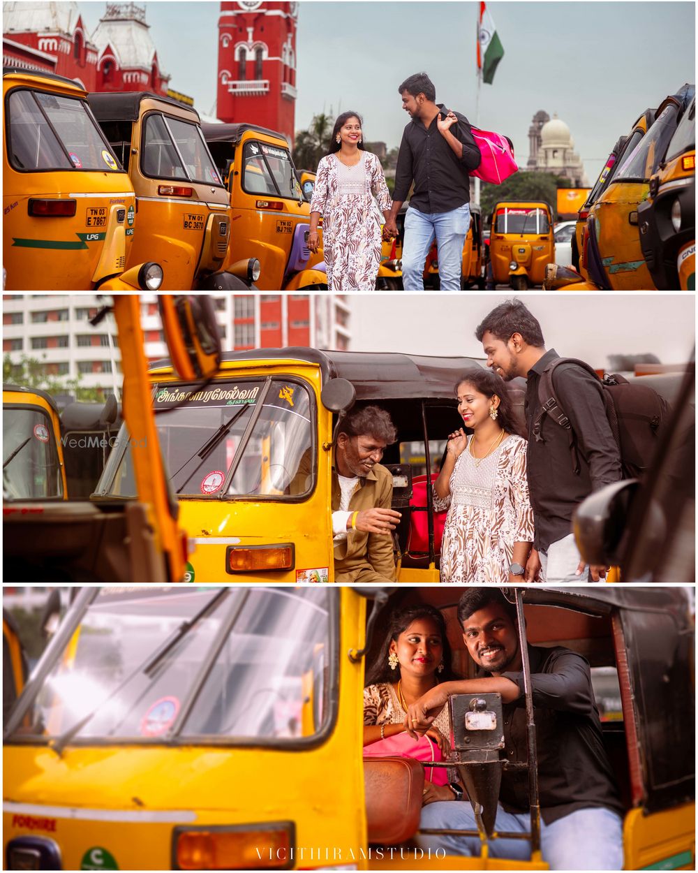 Photo From Bharath & Aruna | Post wedding shoot - By Vicithiram Studio