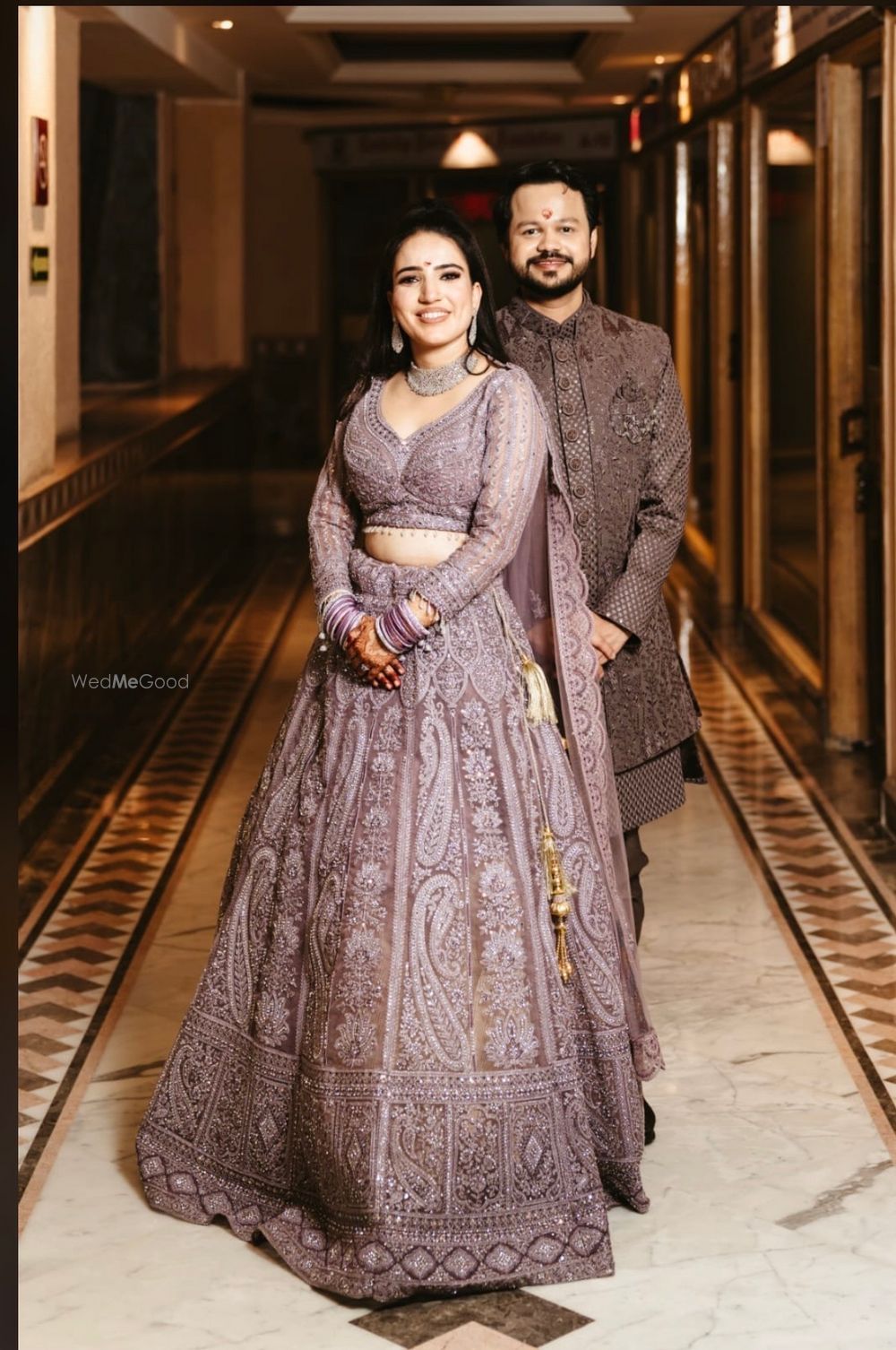 Photo From Shristi engagement makeup  - By Heena Makeovers