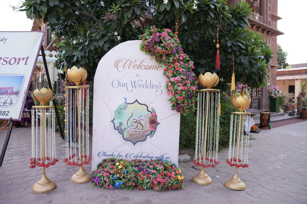 Photo From Garh Govind Resort Jodhpur Wedding Decoration - By Chirag Events and Entertainment