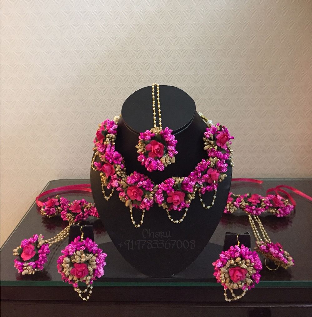 Photo From floral jewellery  - By Charu - The Handmade Boutique 