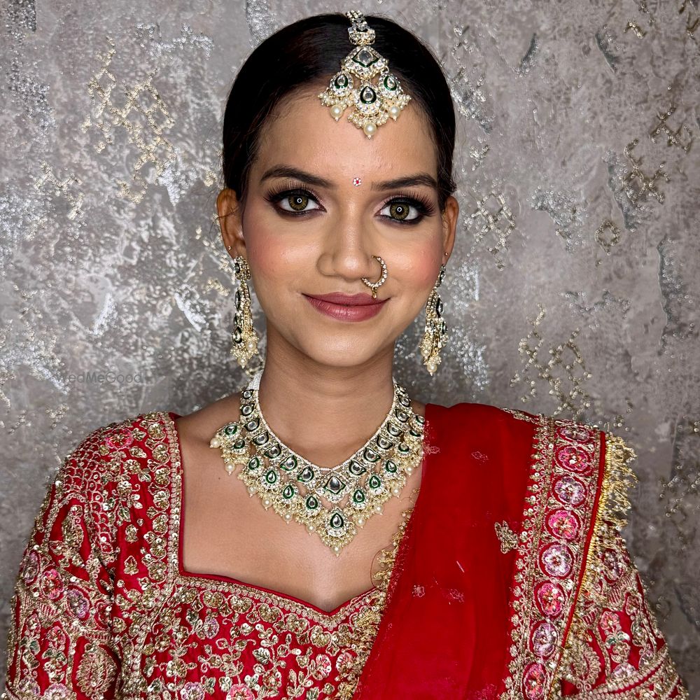 Photo From Khushi’s Royal Wedding Look - By Kaavya n Makeoverss