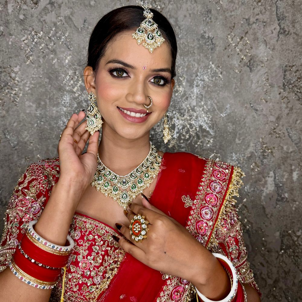 Photo From Khushi’s Royal Wedding Look - By Kaavya n Makeoverss