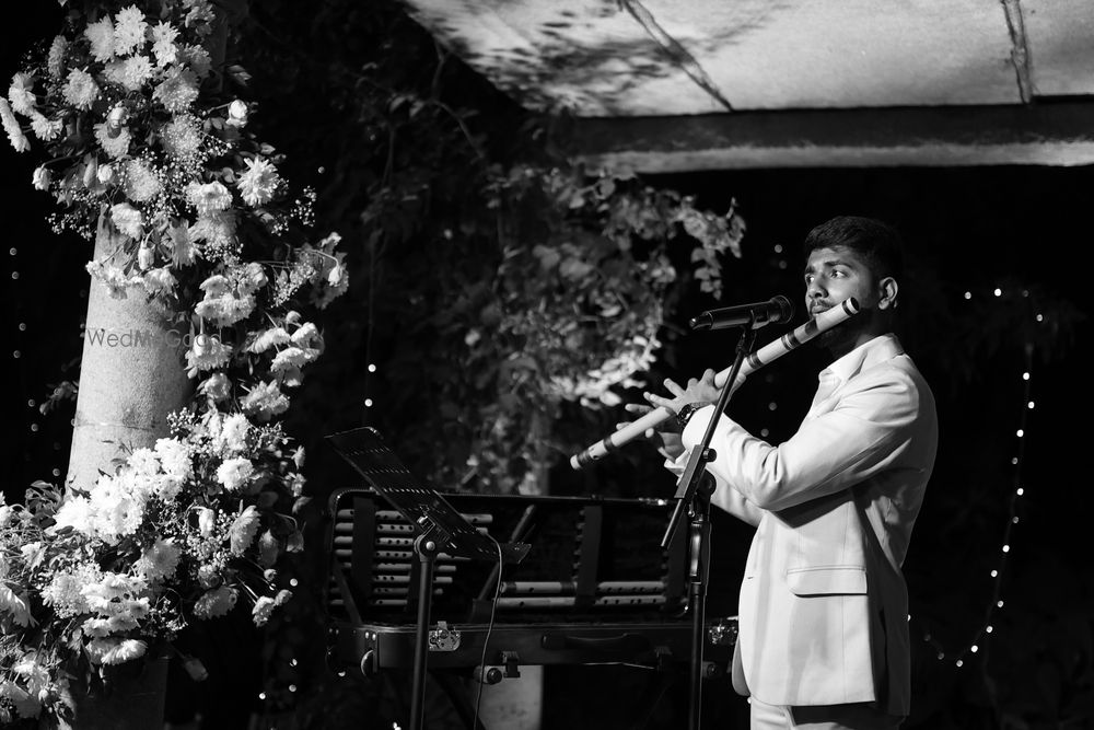 Photo From Flute Dreams | A Musical Evening in Bangalore’s Grand Wedding - By Raghav Modi