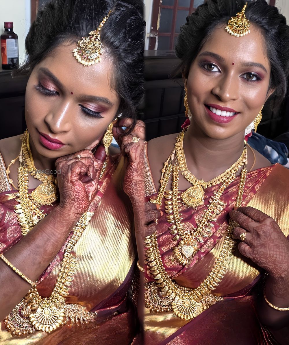 Photo From 2025 Bridal Works - By Bharathy Sarathy Makeovers