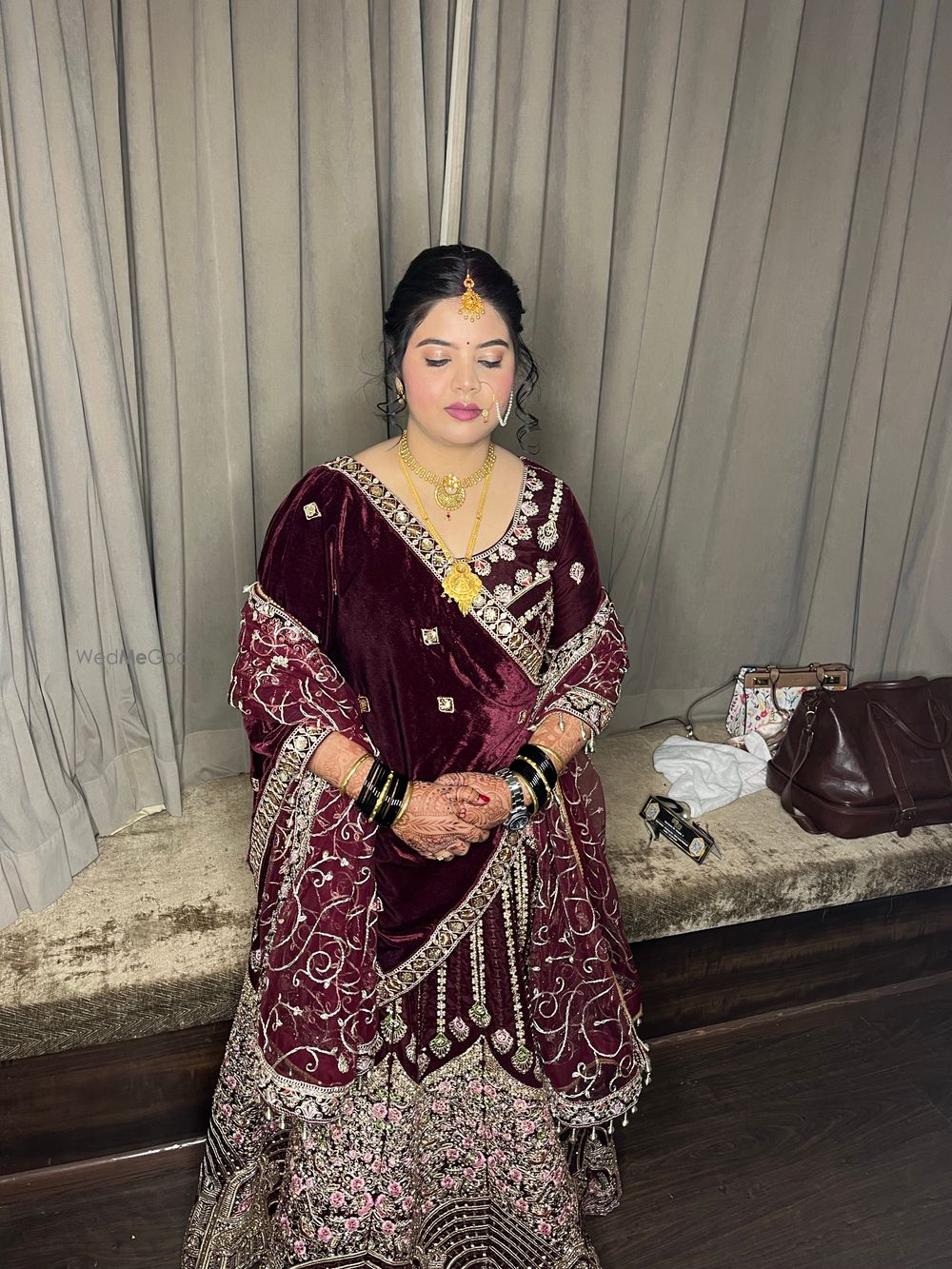 Photo From BRIDE Archana on her reception Look - By Deepika Prayani Makeover