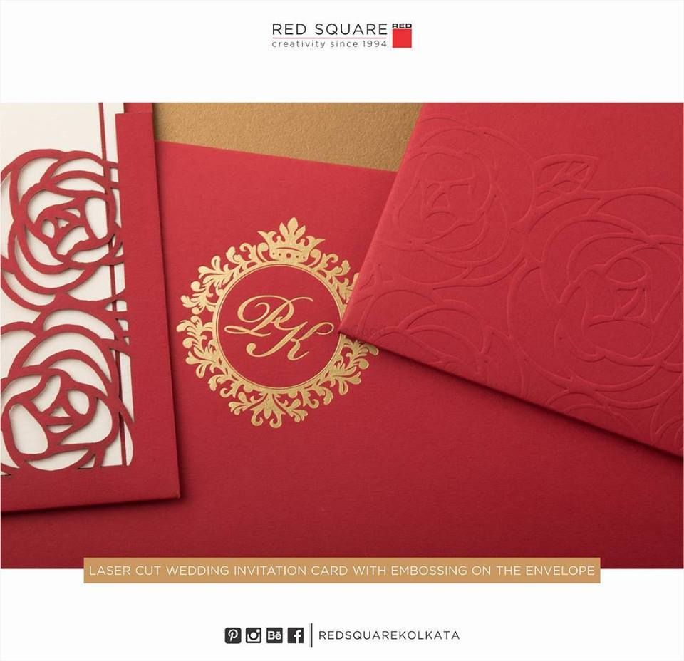 Photo From Intricate laser cut wedding cards - By Red Square Communications