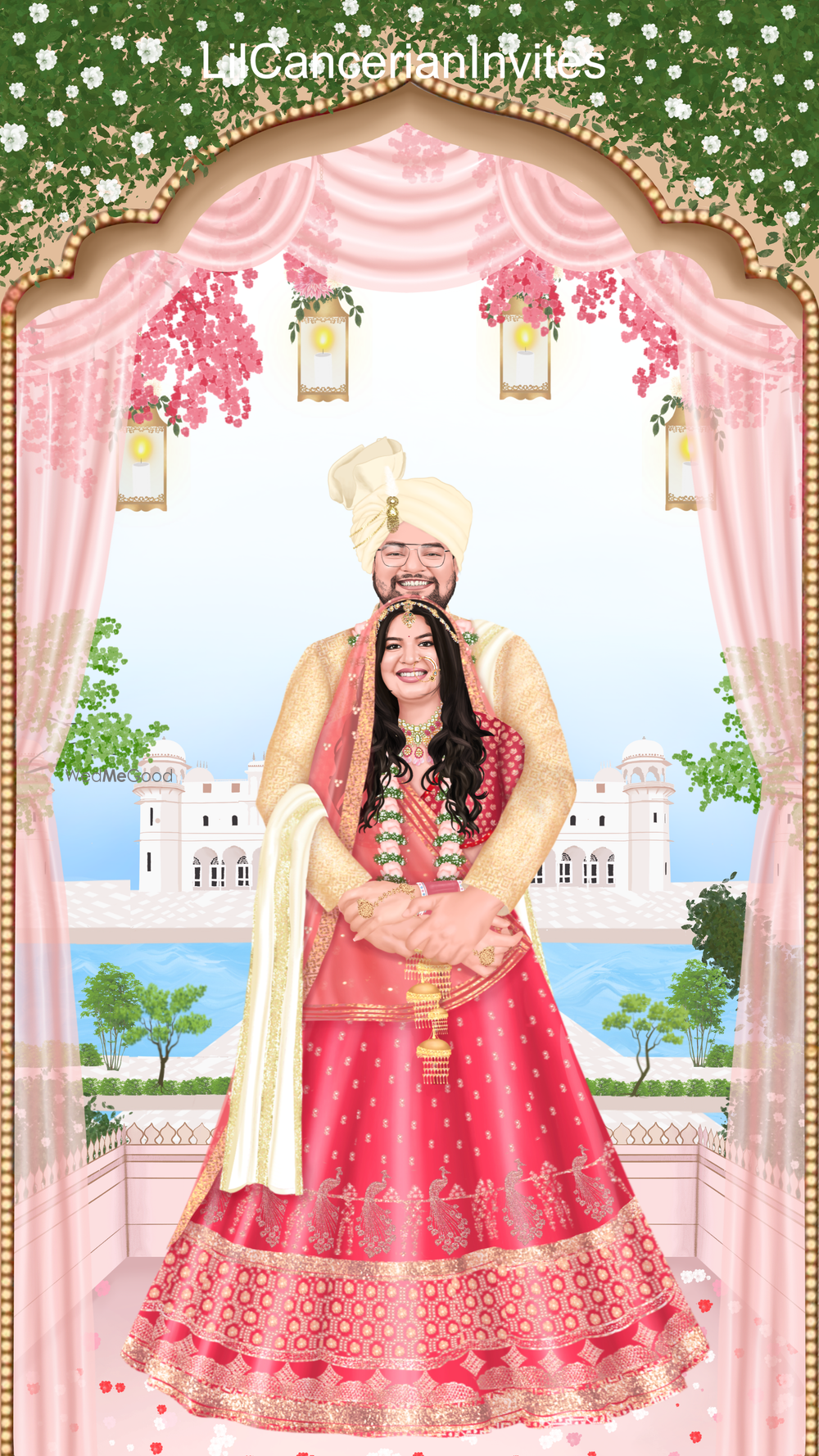 Photo From Caricature Invites (Our USP) - By LilCancerianInvites