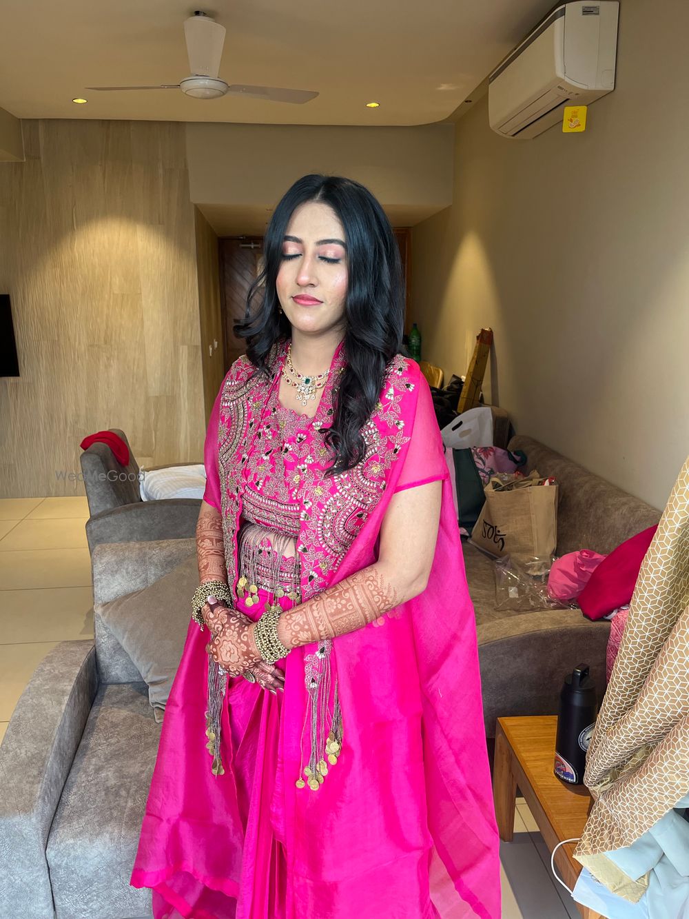 Photo From BRIDE Ritu on her haldi  - By Deepika Prayani Makeover