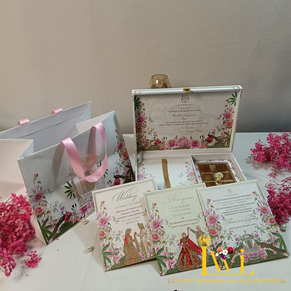 Photo From FLORAL INVITATION BOX - By Luxury Wedding Invite & Packaging