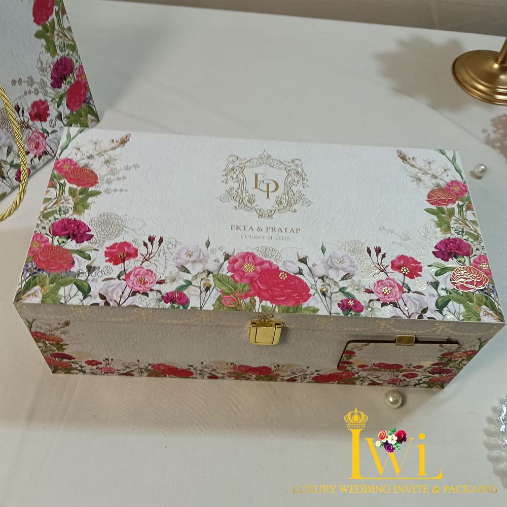Photo From FLORAL INVITATION BOX - By Luxury Wedding Invite & Packaging