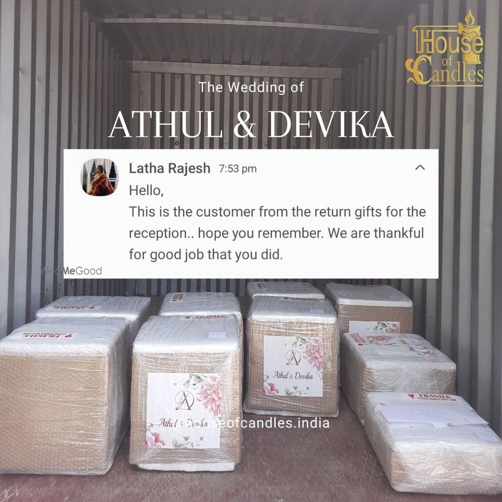 Photo From WEDDING RETURN GIFTS - By House of Candles