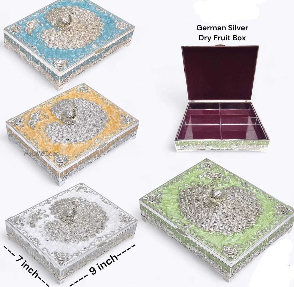 Photo From luxury silver plated enamel coated wedding gifts - By Sheelok Gifting and Handicrafts